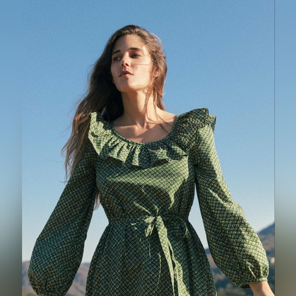 Christy Dawn the Conley dress in linden anemone field, xs - Picture 4 of 14